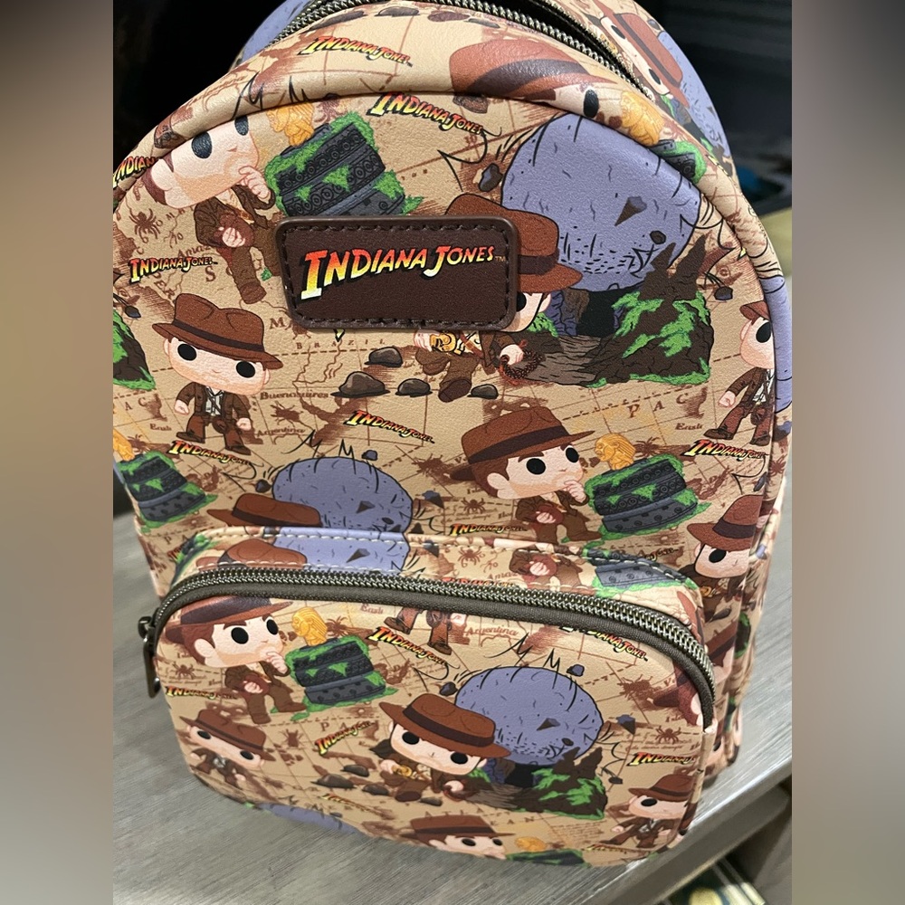 Funko Indiana Jones Small Mini Backpack - Picture 8 of 9